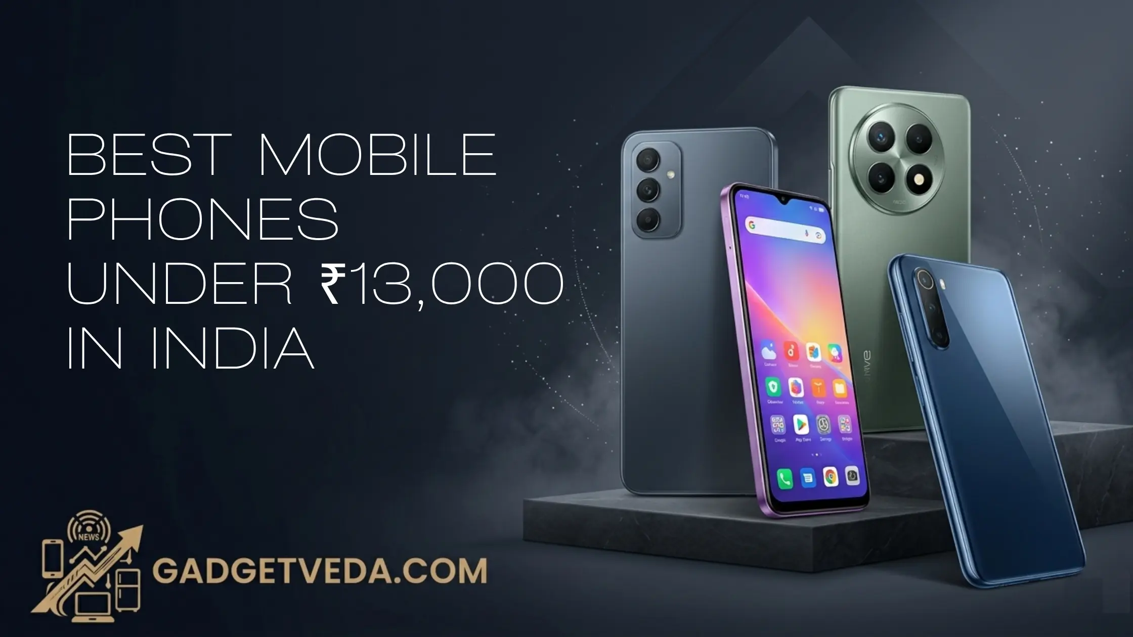 12 Best Mobile Phones Under ₹13,000 in India [2026]