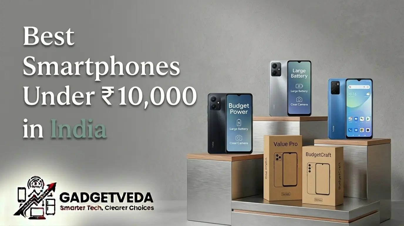 8 Best Smartphones Under ₹10,000 in India [2026]