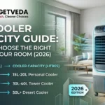 Air Cooler Capacity Guide: How to Choose the Right Size for Your Room [2026]
