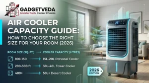 Air Cooler Capacity Guide: How to Choose the Right Size for Your Room [2026]
