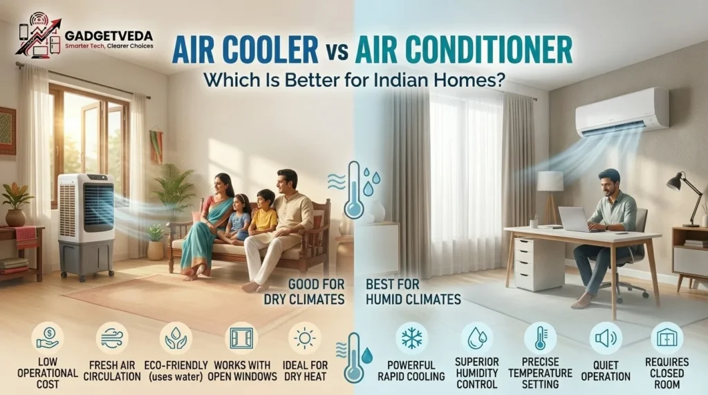 Air Cooler vs Air Conditioner: Which Is Better for Indian Homes?