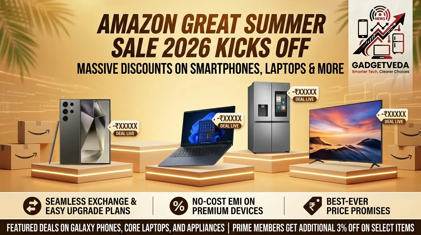Amazon Great Summer Sale 2026 Kicks Off: Massive Discounts On Smartphones, Laptops And More
