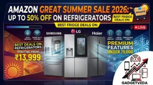 Amazon Great Summer Sale 2026: Up To 50% Off On Refrigerators — Best Fridge Deals On Samsung, LG, Haier