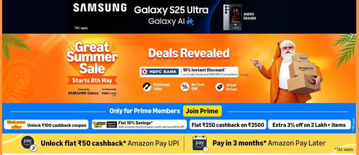 Amazon Great Summer Sale 2026: Best Tech Deals, Bank Offers, & Hot Gadget Discounts