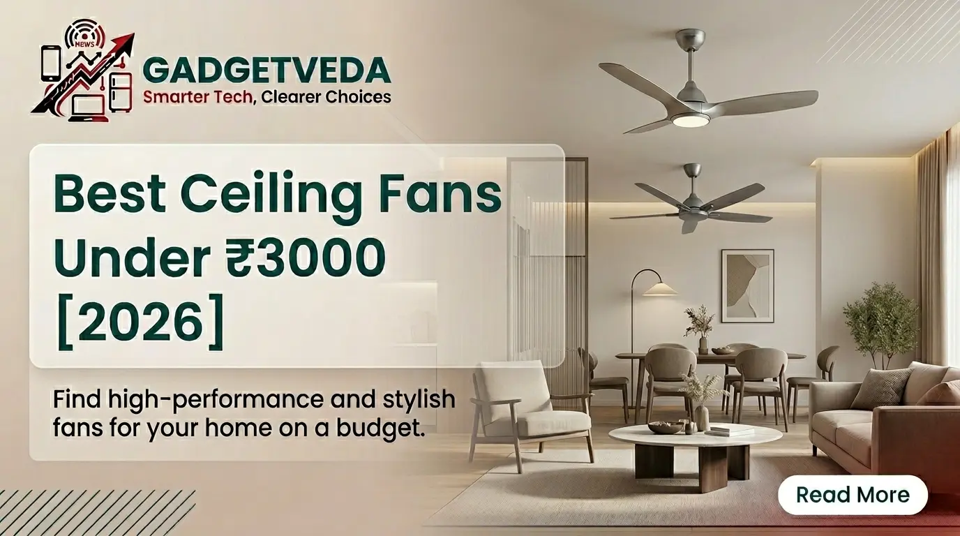 Best Ceiling Fans Under ₹3,000 in India