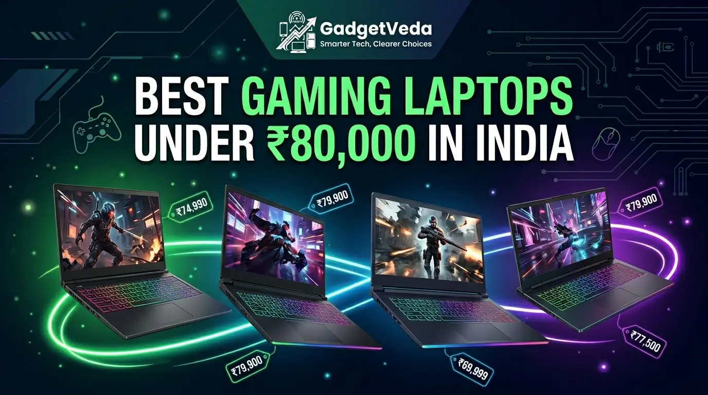 9 Best Gaming Laptops Under ₹80,000 in India [2026]