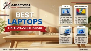 10 Best Laptops Under ₹45,000 in India [2026]