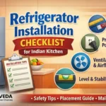 Refrigerator Installation Checklist for Indian Kitchens [2026]