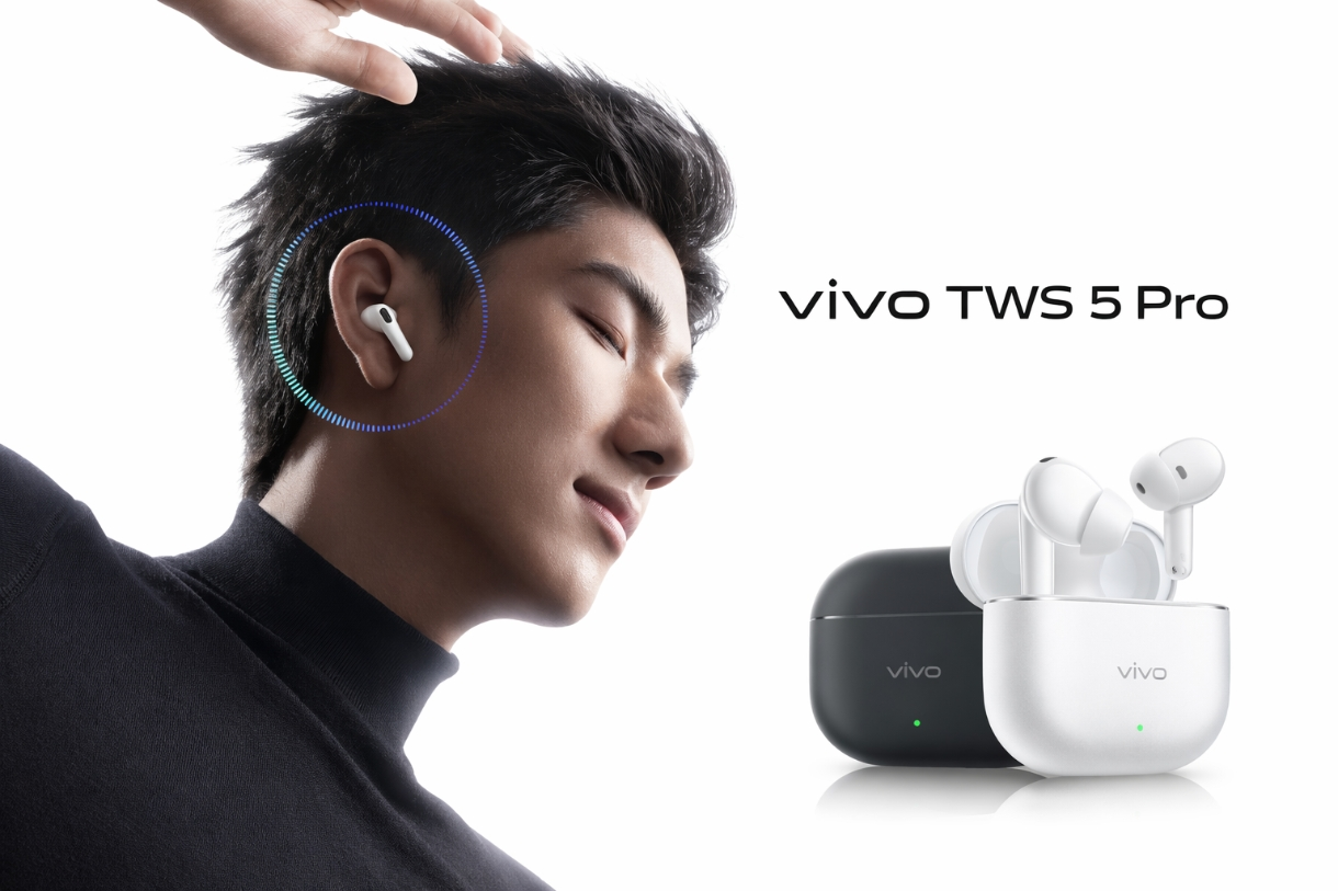 Vivo TWS 5 Pro Launched With Hi-Fi DAC, 60dB ANC, and 50 Hours Battery Life: Price, Specs, and Features