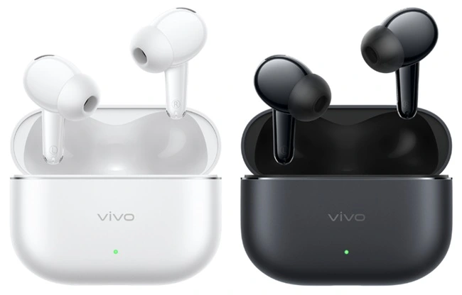 Vivo has launched the TWS 5 Pro in China at CNY 999 (approx. ₹13,800), featuring a Cirrus Logic Hi-Fi DAC, 60dB active noise cancellation, dual-driver architecture, 50-hour total battery life, and 4.6Mbps Wi-Fi lossless audio — one of the most spec-loaded TWS earphones at this price point.