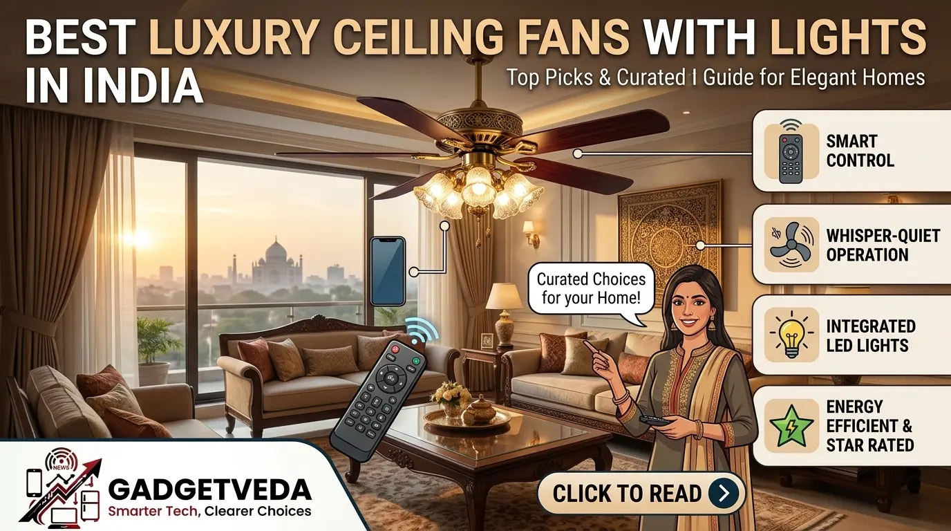 Best Luxury Ceiling Fans with Lights in India