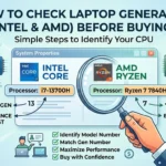How to Check Laptop Generation (Intel & AMD) Before Buying? [2026]