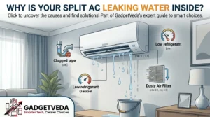 Why Is My Split AC Leaking Water Inside the Room?