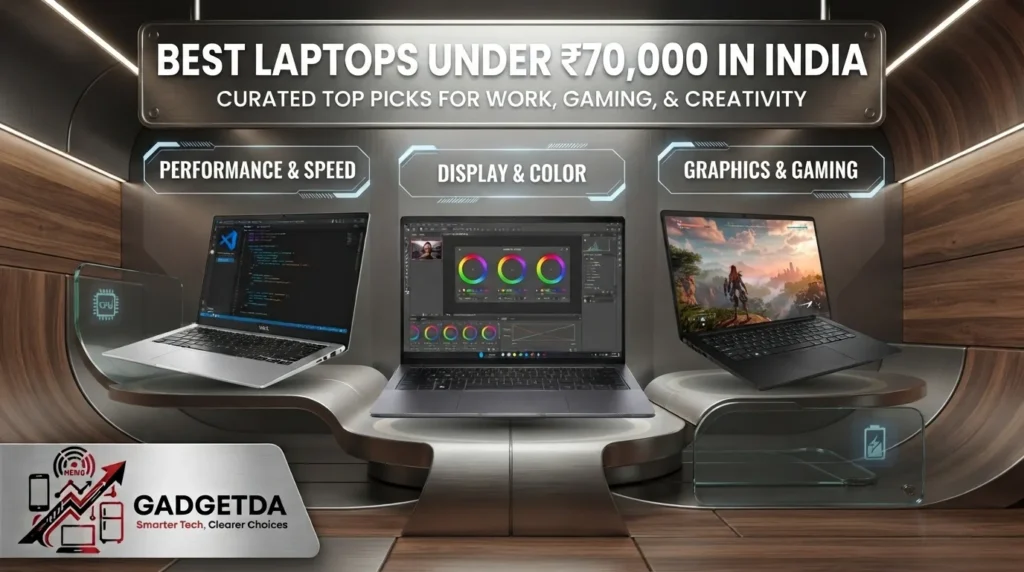 17 Best Laptops Under ₹70,000 in India [2026] | GadgetVeda