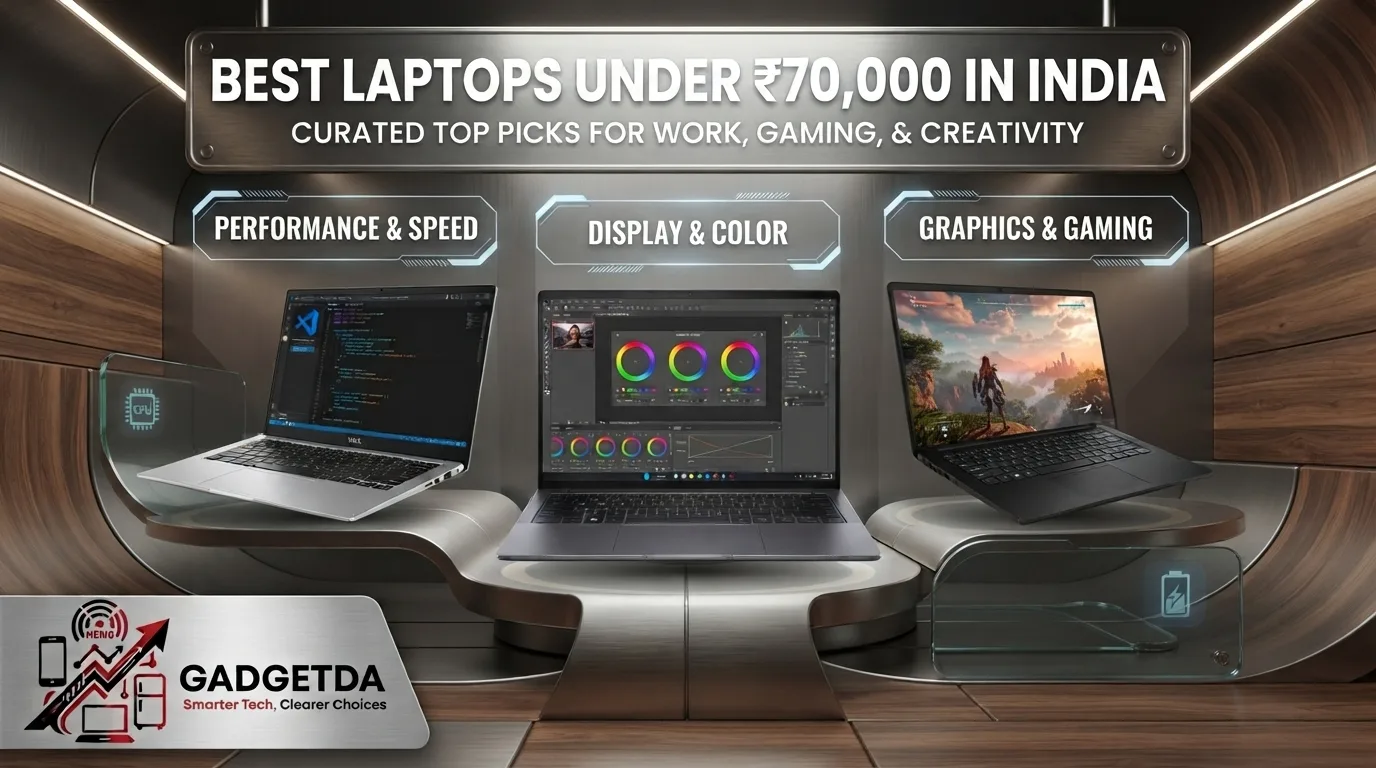 Best Laptops Under ₹70,000 in India