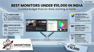 10 Best Monitors Under ₹10,000 in India [2026]
