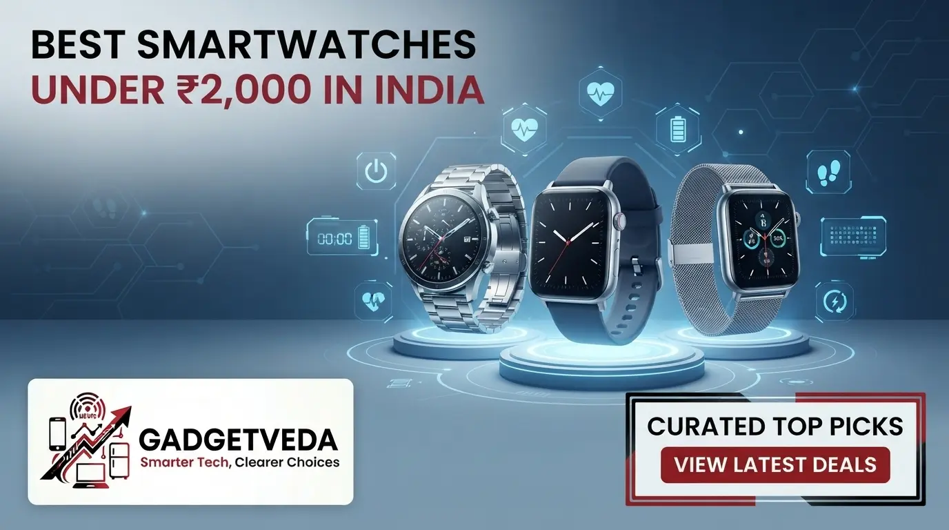 Best Smartwatches Under ₹2,000 in India