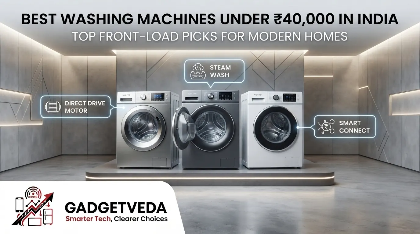 Best Washing Machines Under ₹40,000 in India