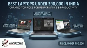 13 Best Laptops Under ₹90,000 in India [2026] | GadgetVeda