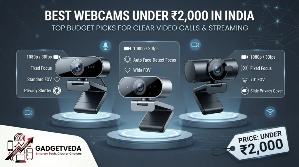 8 Best Webcams Under ₹2,000 in India [2026]