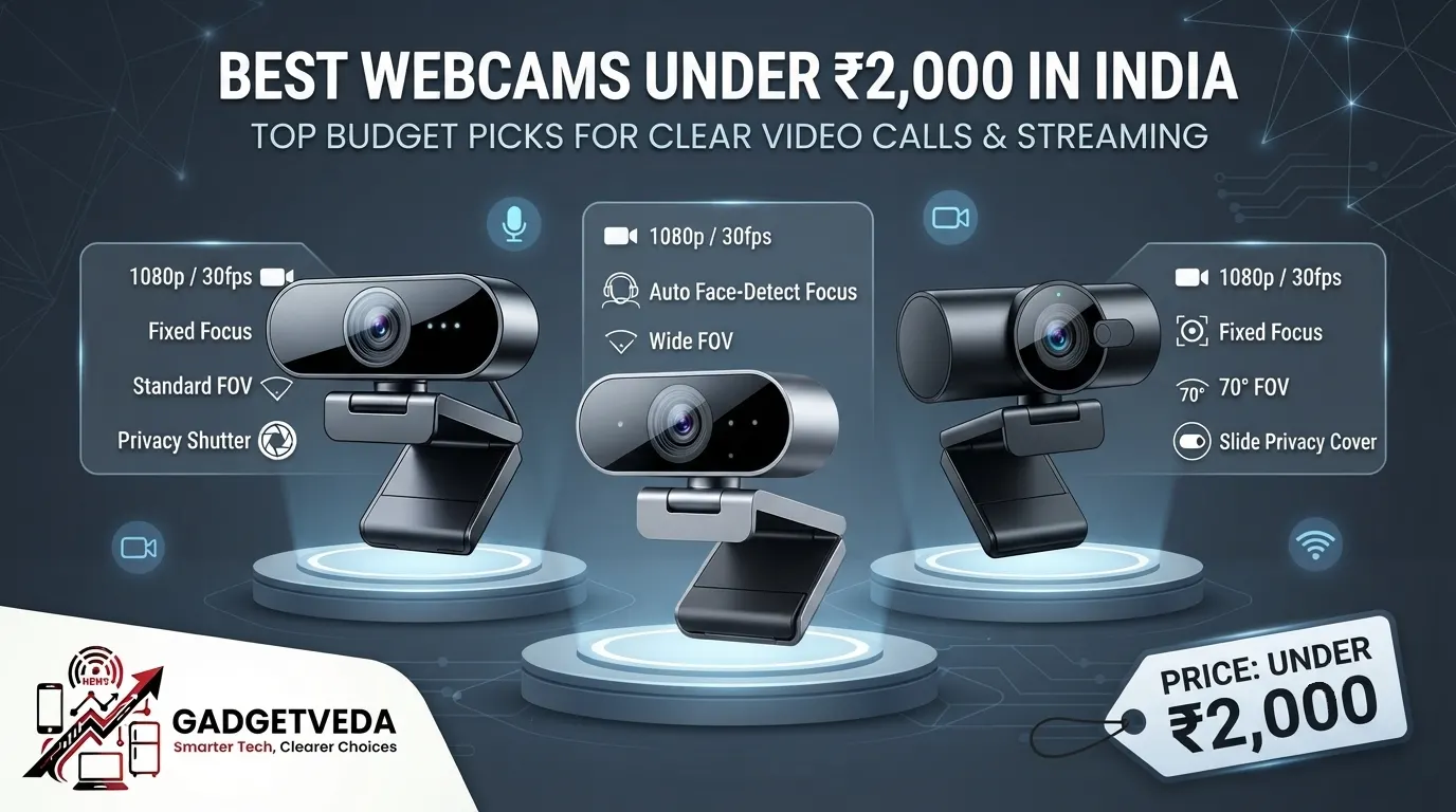 Best Webcams Under ₹2,000 in India