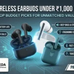 10 Best Wireless Earbuds Under ₹1,000 in India [2026]