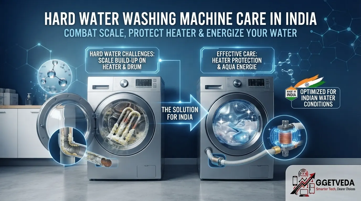 Hard Water Washing Machine Problems in India [The Complete Care Guide]