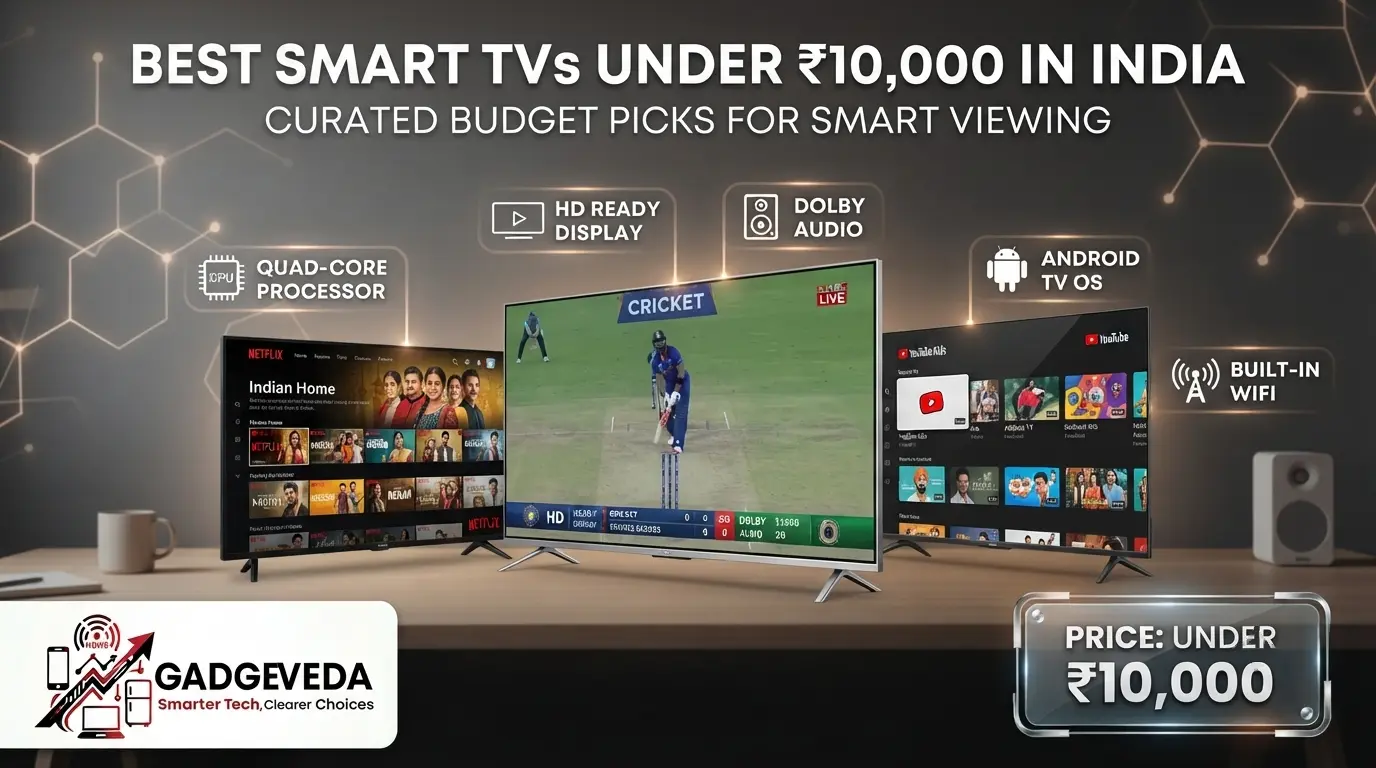 9 Best Smart TVs Under ₹10,000 in India [2026]