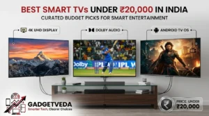 9 Best Smart TVs Under ₹20,000 in India [2026] | GadgetVeda