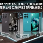 Moto G47 Power 5G Leaks 7,000mAh Battery, 108MP Camera And €270 Price Tipped Ahead Of Launch