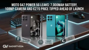 Moto G47 Power 5G Leaks 7,000mAh Battery, 108MP Camera And €270 Price Tipped Ahead Of Launch