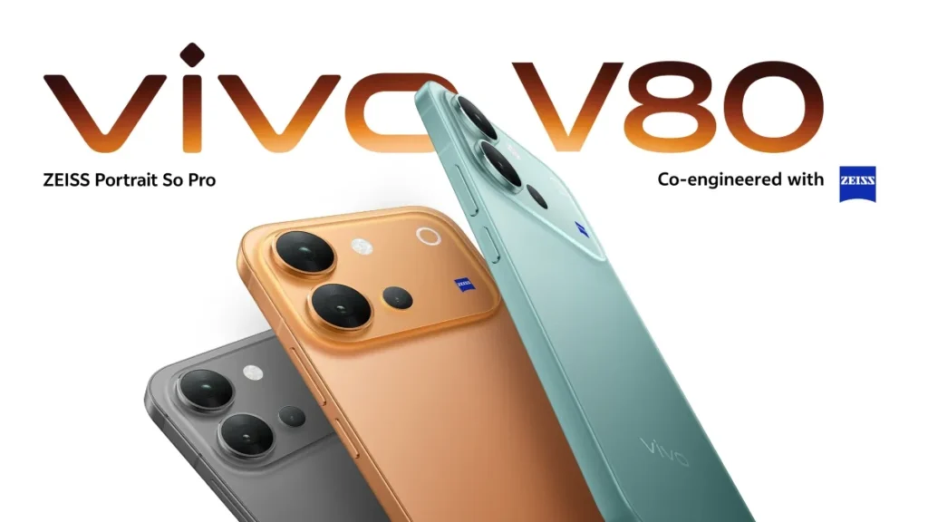 Vivo V80 Launched In India At ₹62,999 With 144Hz Display, 50MP Zeiss Cameras